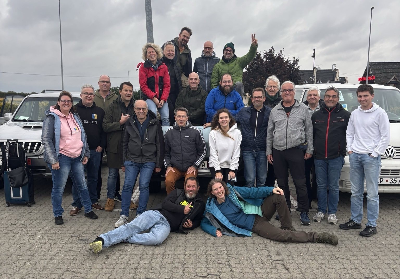 our group of co-drivers